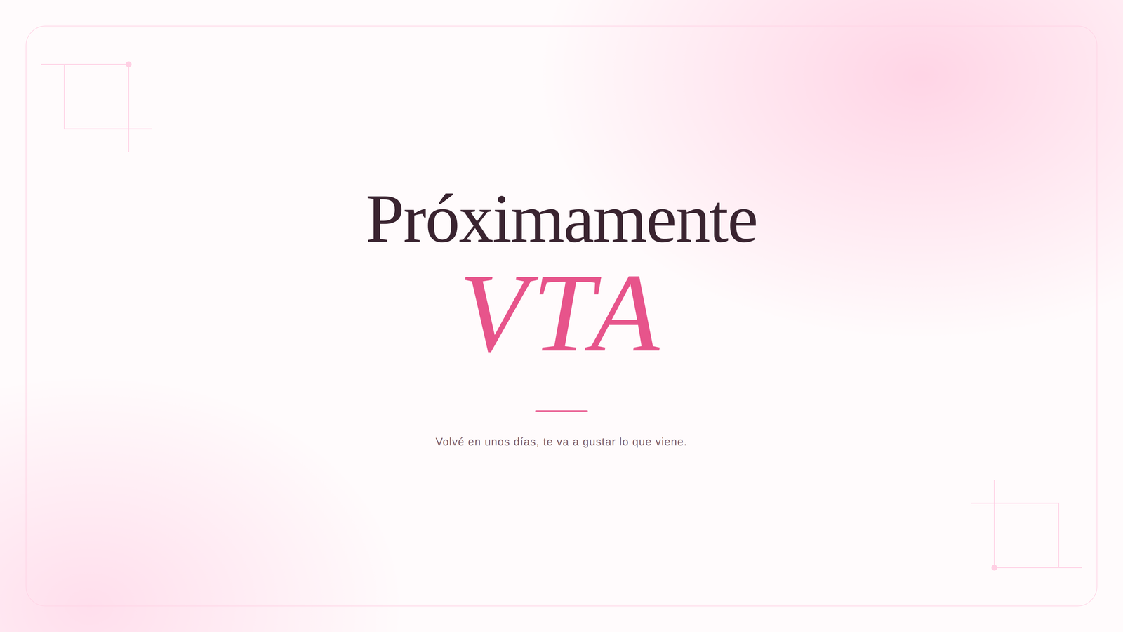 Emprendida — Próximamente Viví Tu Agenda